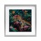 Stupell Industries Fashionable Leopard in Jungle Framed Print Under Glass, design by Petal Prints Design